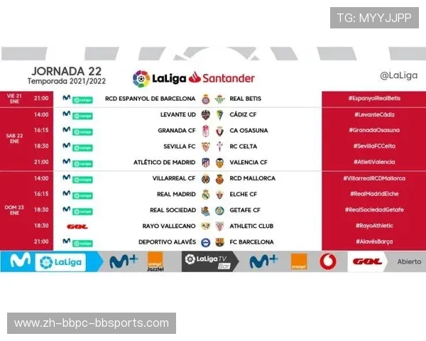 西甲第22轮比赛直播与结果汇总